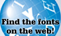 Find the fonts on the web!